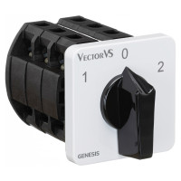 Кулачковий перемикач Vector VS GC 63A 3P схема 53 (1-0-2)