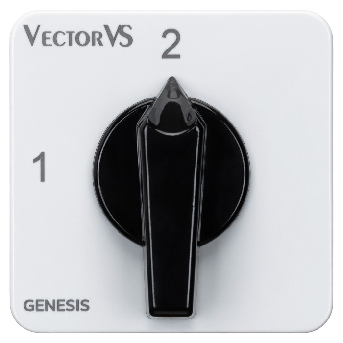 Кулачковий перемикач Vector VS GC 40A 3P схема 56 (1-2)