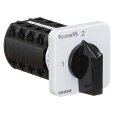 Кулачковий перемикач Vector VS GC 25A 4P схема 69 (1-2)