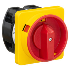 Кулачковий перемикач Vector VS GC 40A 1P схема 90 (0-1) жовто-червоний