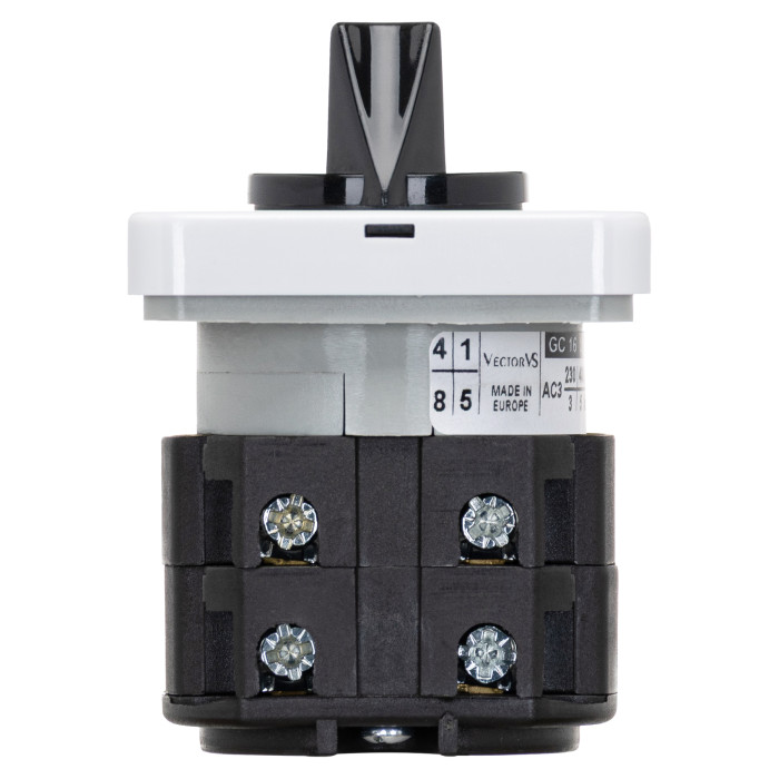 Кулачковий перемикач Vector VS GC 16A схема 67 (Лін. напруги)