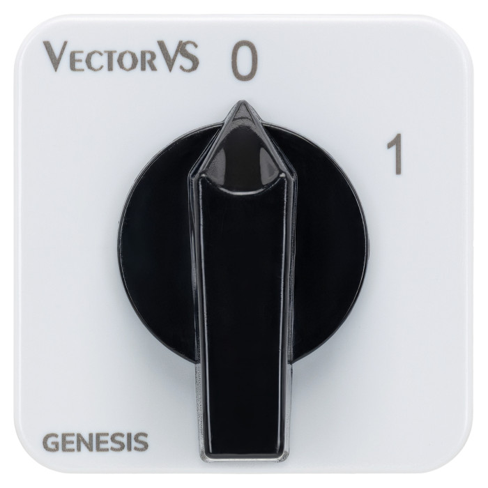 Кулачковий перемикач Vector VS GC 16A схема 66 (Лін. напр./Фаз. напр.)