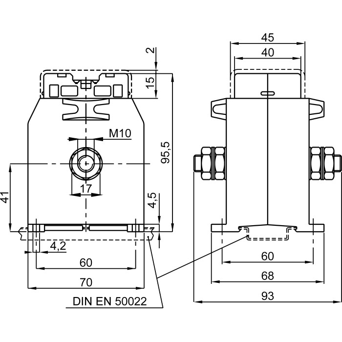 Трансформатор струму високоточний FRER TAC008 60A 60/5