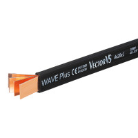 Гнучка мідна шина в ізоляції Vector VS WAVE PLUS 6x20x1, 462A, L2000mm