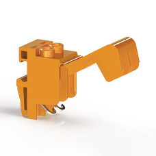 Клема Klemsan TRV 4 M для підключення трансформаторів 4 мм помаранчева