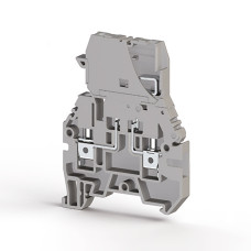 Клема Klemsan ASK 3 MLD 220V AC під запобіжник 4 мм сіра