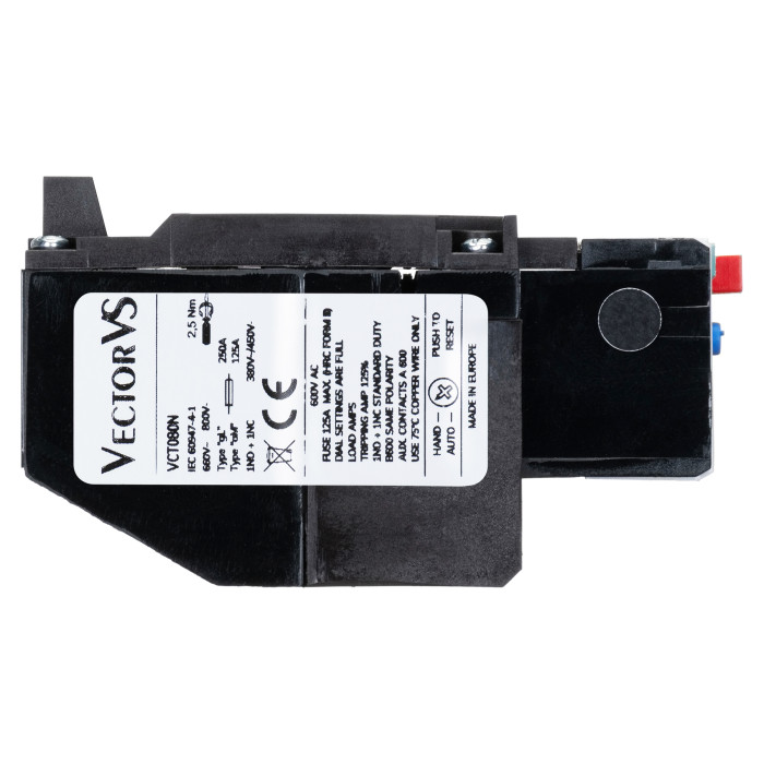 Теплове реле VCT 50...63A для VCN 80...100