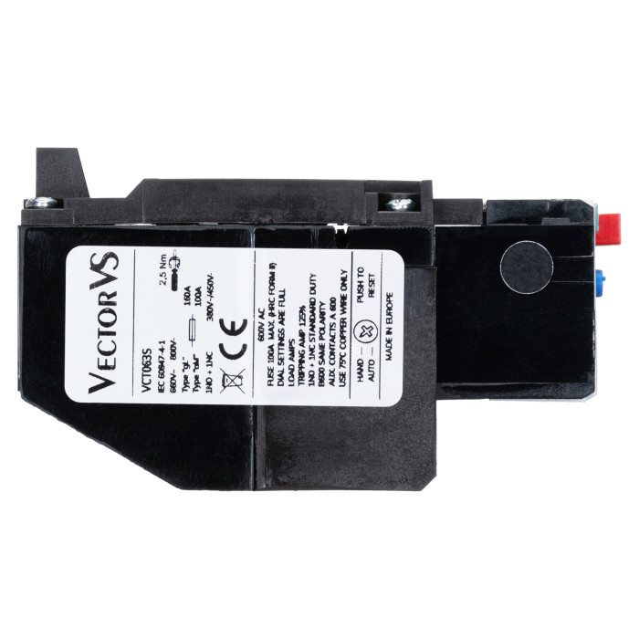 Теплове реле VCT 40...57A для VCN 50...70