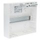 Корпус розподільчий IDE Combi, 1×12 модуля 228×264x99, IP40, з шинами N і PE