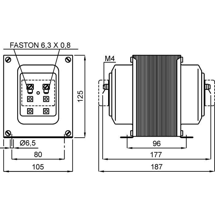 Трансформатор напруги FRER 230/100V