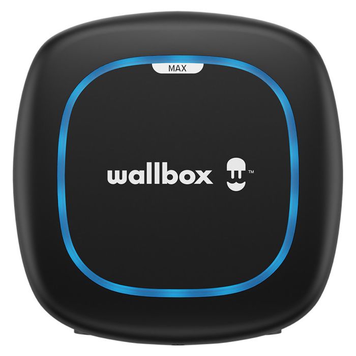 Зарядна станція Pulsar Max Wallbox 32А 3Ф 400В 22 кВт чорна з роз'ємом Тype 2 з кабелем 7м PLP4-M-0-2-4-9-002