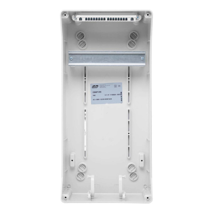 Настінний корпус для сил. розеток IDE STAR 1×9 MOD 436×210x137mm, IP65 з шинами N+PE