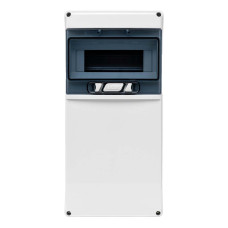 Настінний корпус для сил. розеток IDE STAR 1×9 MOD 436×210x137mm, IP65 з шинами N+PE