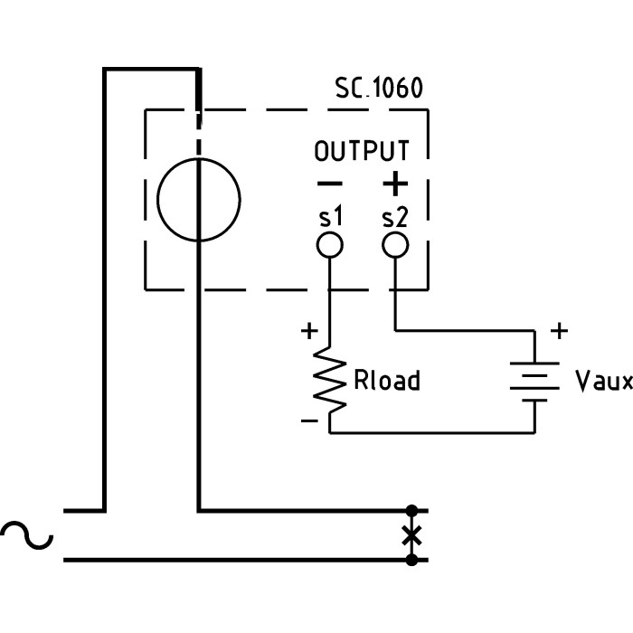 Трансформатор струму вихід 4-20mA FRER MAT127 2000A 127×55