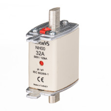 Запобіжник Ножовий Vector VS GENESIS NH00 32А 500V AC gG