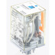 Силове проміжне реле KRB 3PCO 10A 48V DC LED\Тест