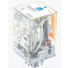 Силове проміжне реле KRB 3PCO 10A 110V DC LED\Тест
