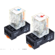 Силове проміжне реле KRB 3PCO 10A 24V AC LED\Тест
