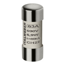 Запобіжник циліндричний Italweber CH22 63A gG 22×58 690V