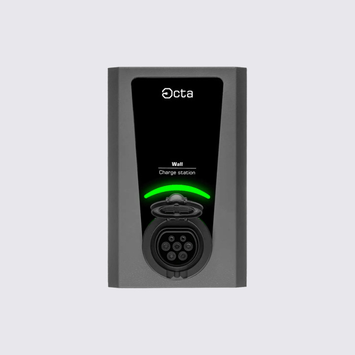 Зарядна станція Wall Octa Energy 32А 230В/400В 22 кВт з розеткою Тype 2 W122-S22
