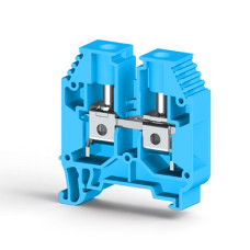 Клема Klemsan AVK 16 прохідна 16 мм синя