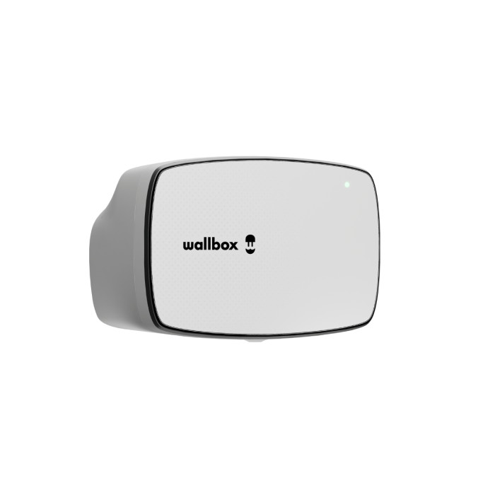 Зарядна станція Commander 2S Wallbox 32А 230В/400В 22 кВт біла з роз'ємом Тype 2 з кабелем 5м CMX2-0-2-4-8-S01