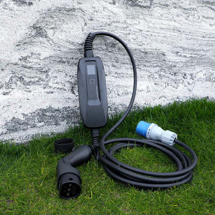 Зарядна станція BS-PCD040 Besen 10-16-24-32A 230В 7,4 кВт роз'єм Type 2 з кабелем 5 м
