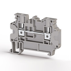 Клема Klemsan AVK 4 R прохідна 4 мм сіра