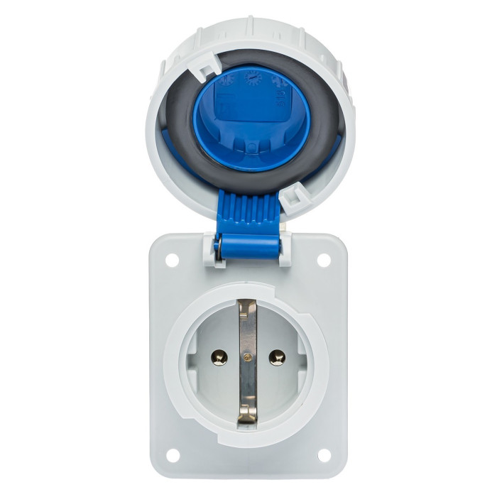 Розетка настінна IDE SCHUKO 2P+E 16A 250V IP67