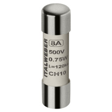 Запобіжник циліндричний Italweber CH10 8A gG 10×38 500V