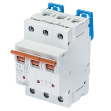 Модульний автоматичний вимикач ISKRA RI63 3P C63A 10kA