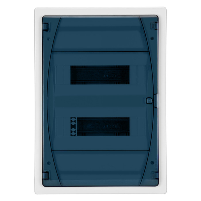 Корпус розподільчий IDE GOLD, 2×12 (24) модулі, прозорі двері, IP40
