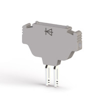 Тримач Klemsan AVK SKTD з діодом для клем AVK 2,5 F