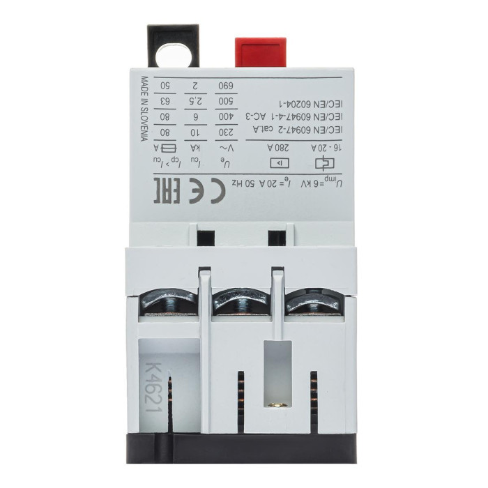 Автомат захисту двигуна ISKRA MS25 20A