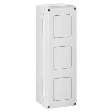 Настінний корпус для сил. розеток IDE STAR 436×142x124mm, IP65 з шинами N+PE з отворами