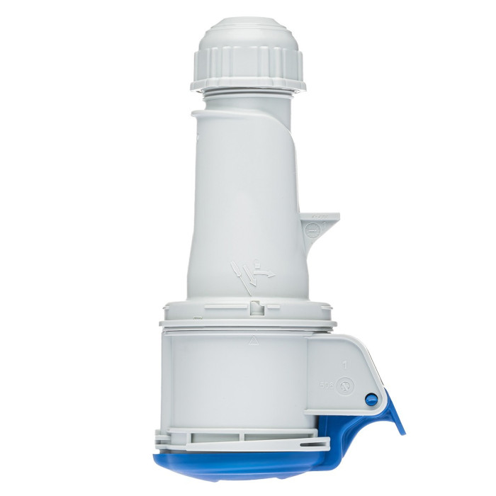 Розетка кабельна IDE MUNDIAL 2P+E 16A 200–250V IP44