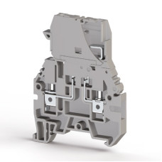 Клема Klemsan ASK 3 M під запобіжник 4 мм сіра