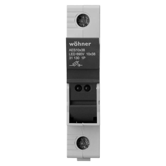 Утримувач запобіжників Woehner Ambus 10×38 1р