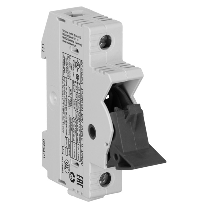 Утримувач запобіжників Woehner Ambus 10×38 1р