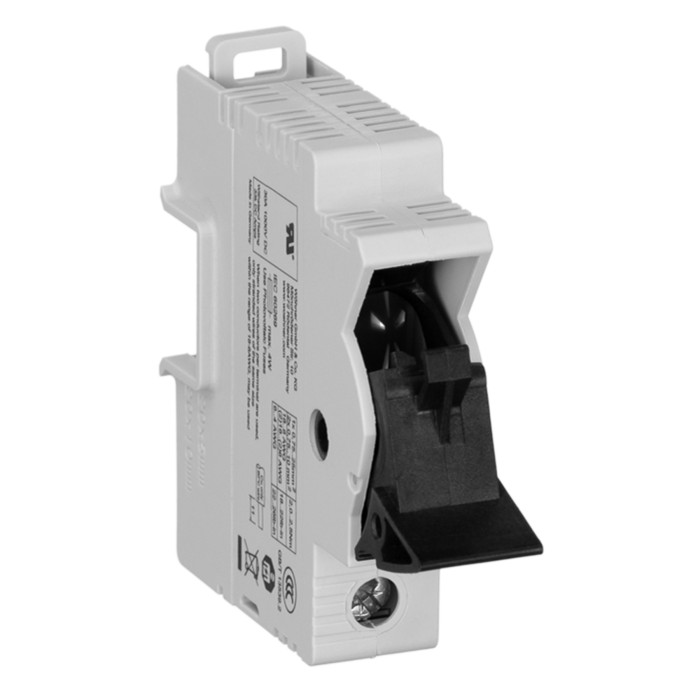 Утримувач запобіжників Woehner Ambus EasyLiner 10×38,1р 30A/1000V DC (шина 20×5,10)