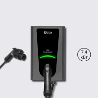 Зарядна станція Wall Octa Energy 32А 230В 7,4 кВт з роз'ємом Тype 1 з кабелем 5м W107-C1
