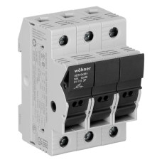 Утримувач запобіжників Woehner Ambus 10×38 3р