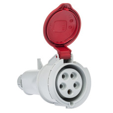 Розетка кабельна IDE MUNDIAL 3P+N+E 32A 200/346–240/415V IP44