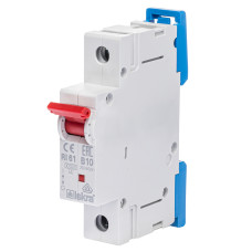 Модульний автоматичний вимикач ISKRA RI61 1P B16A 10kA