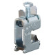 Фіксуючий зажим Klemsan 1.5-16, під шину 10mm