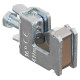 Фіксуючий зажим Klemsan 1.5-16, під шину 10mm