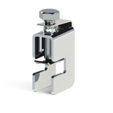 Фіксуючий зажим Klemsan 1.5-16, під шину 10mm