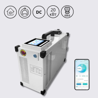 Переносна швидкісна зарядна станція 20кВт EVE020 з конектором CCS 2 EPG + APP