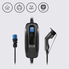 Зарядна станція BS-PCD040 Besen 10-16-24-32A 230В 7,4 кВт роз'єм Type GBT з кабелем 5 м