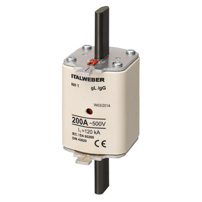 Ножовий запобіжник Italweber gG NH3 500A